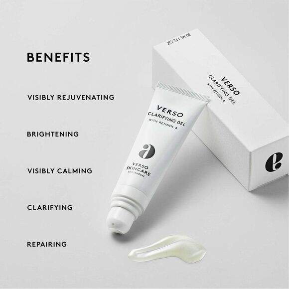 $40 🌙 Verso Skincare Clarifying Gel + RETINOL 🆕 FULL SZ‎ - Picture 5 of 6